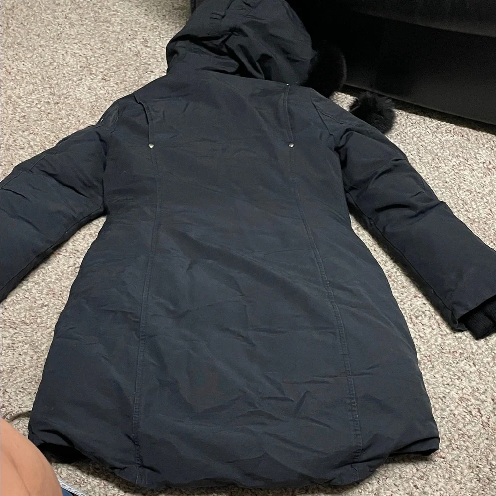 Moose Knuckles Women's Black Fur-Trimmed Ski Jacket - Picture 15 of 15